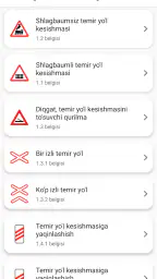 Yo'l harakati qoidalari 2026 screenshot
