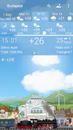 YoWindow Vær - Ubegrenset screenshot
