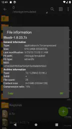 ZArchiver screenshot