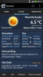 Zeeweer - Maritieme app screenshot