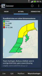 Zeeweer - Maritieme app screenshot