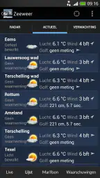 Zeeweer - Maritieme app screenshot