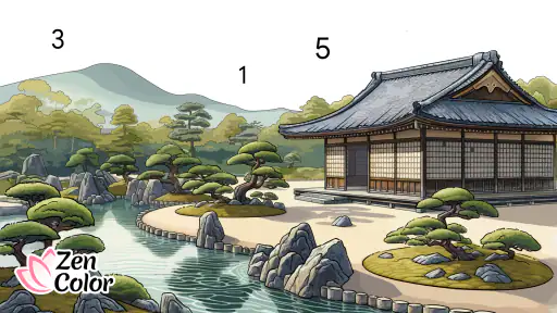 Zen Color - Color By Number screenshot