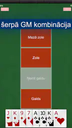 Zole kāršu spēle: RaccoonZole screenshot