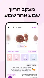 מעקב הריון ולידה - פורטי screenshot