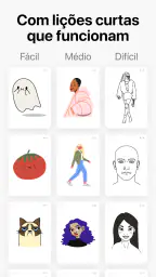 Aprenda a desenhar・ArtWorkout screenshot