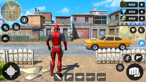 Aranha Corda Miami Herói Homem screenshot