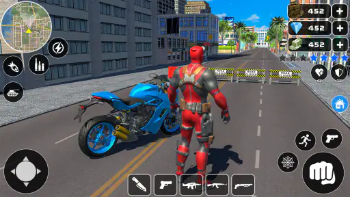 Aranha Corda Miami Herói Homem screenshot