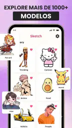 ArtHub:Trace e Desenhe Esboços screenshot