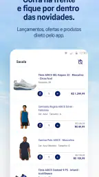 ASICS Brasil screenshot