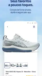 ASICS Brasil screenshot