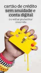 Banco will: Cartão de crédito screenshot