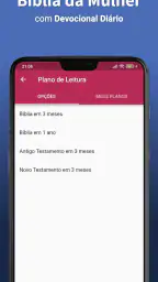 Bíblia da Mulher e Devocional screenshot