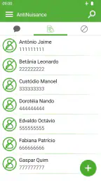 Bloquear chamadas e textos screenshot