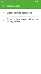 Bloquear chamadas e textos screenshot