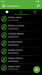 Bloquear chamadas e textos screenshot
