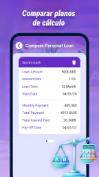 Calculadora de Empréstimos screenshot