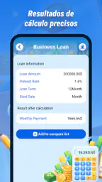 Calculadora Empréstimo Fácil screenshot