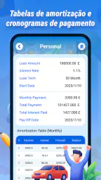 Calculadora Empréstimo Fácil screenshot