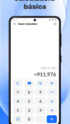 Calculadora Fácil screenshot