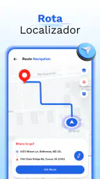 Câmera de mapa fotográfico GPS screenshot