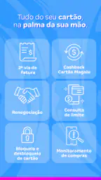 Cartão Luiza: descontos Magalu screenshot