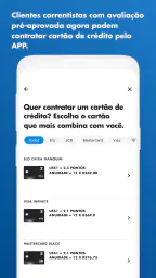Cartões CAIXA screenshot