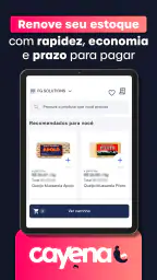 Cayena - Compras de insumos screenshot