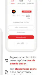 Claro flex screenshot