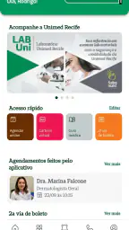 Cliente Unimed Recife screenshot