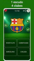 Clubes de Futebol Logo Quiz screenshot