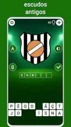 Clubes de Futebol Logo Quiz screenshot
