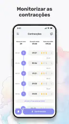 Contrações e Baby screenshot