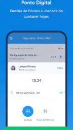 Controle de Ponto e Escalas screenshot
