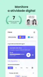 Controle parental Qustodio screenshot