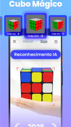 Cube Solver- Cubo Mágico 3D screenshot