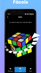 Cube Solver- Cubo Mágico 3D screenshot