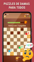 Damas - jogue online e offline screenshot