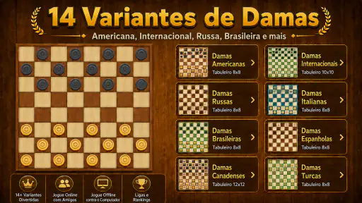 Damas - Online & Offline screenshot