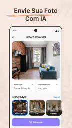 Decoração de Casas IA screenshot