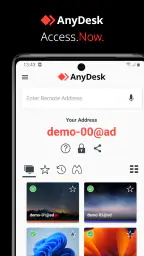 Desktop remoto AnyDesk screenshot