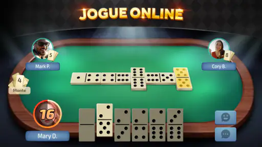 Dominó - Jogo clássico online screenshot