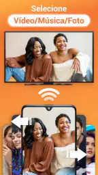 Espelhar celular na TV - XCast screenshot