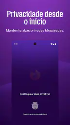 Firefox browser privado screenshot