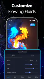 Fluid Wallpaper: Magic Fluids screenshot