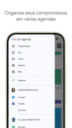 Google Agenda screenshot