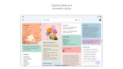 Google Keep: notas e listas screenshot