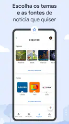 Google Notícias screenshot