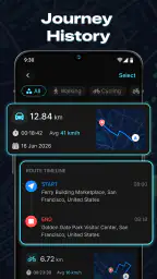 GPS Speedometer & Speed Alerts screenshot