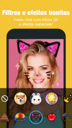 Hala Vídeo Chat Chamada screenshot